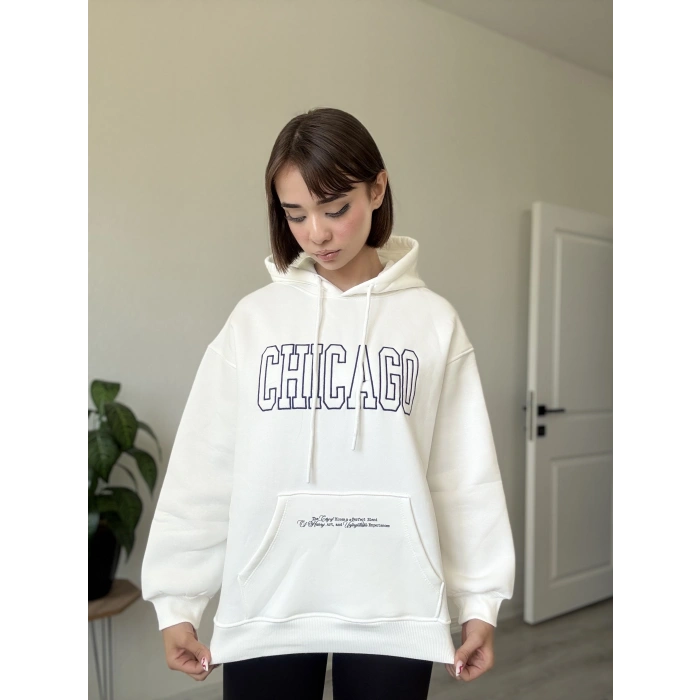 CHICAGO KAPÜŞONLU SWEAT