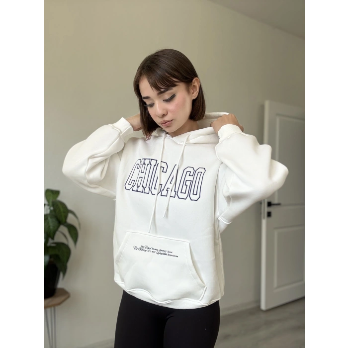 CHICAGO KAPÜŞONLU SWEAT