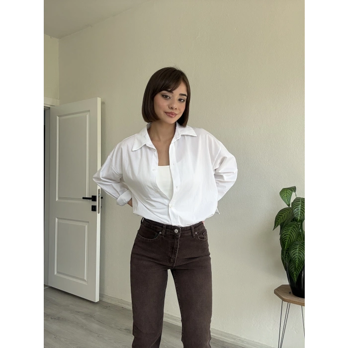 KESİK PAÇA LİKRALI BOYFİT JEAN