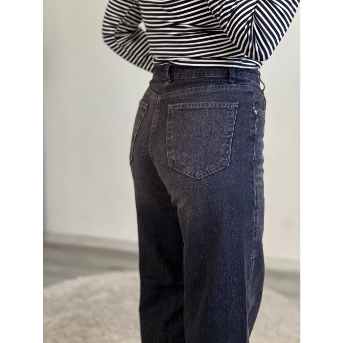 AZ LİKRALI WİDE LEG JEAN