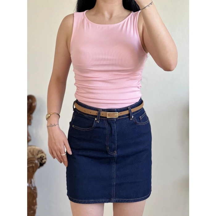 DİLVİN BÜZGÜLÜ KAYIK YAKA BODY