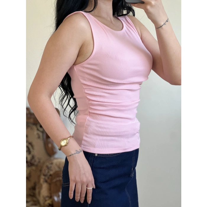 DİLVİN BÜZGÜLÜ KAYIK YAKA BODY