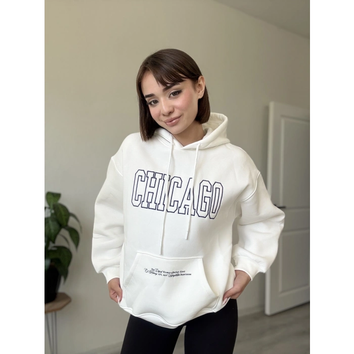 CHICAGO KAPÜŞONLU SWEAT