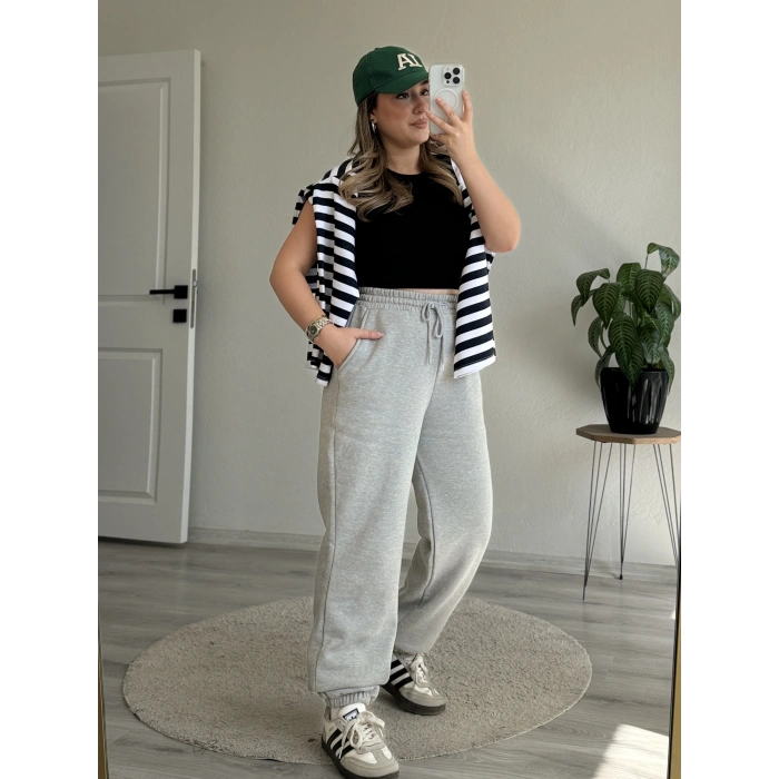 PAÇA LASTİKLİ JOGGER EŞOFMAN ALTI