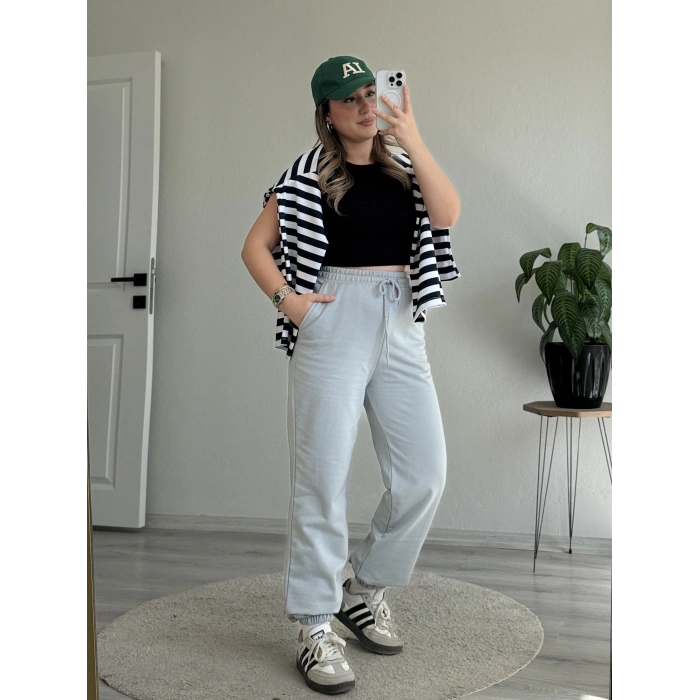 PAÇA LASTİKLİ JOGGER EŞOFMAN ALTI