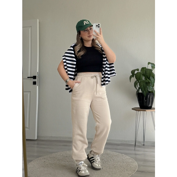 PAÇA LASTİKLİ JOGGER EŞOFMAN ALTI