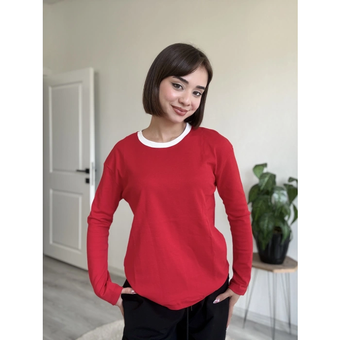 SIFIR YAKA BASIC SWEAT