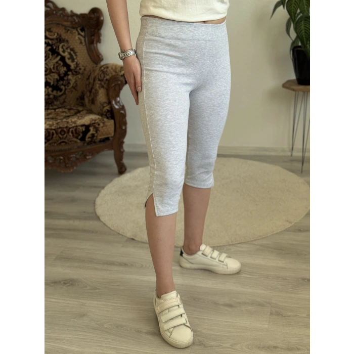 YIRTMAÇLI KAPRİ TAYT