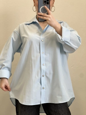 POPLİN OVERSİZE GÖMLEK