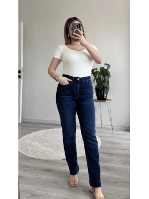 KESİK PAÇA BOY FİT PANTOLON