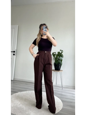 BELİ LASTİKLİ KUMAŞ PANTOLON