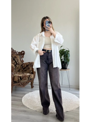 OVERSIZE MODAL GÖMLEK