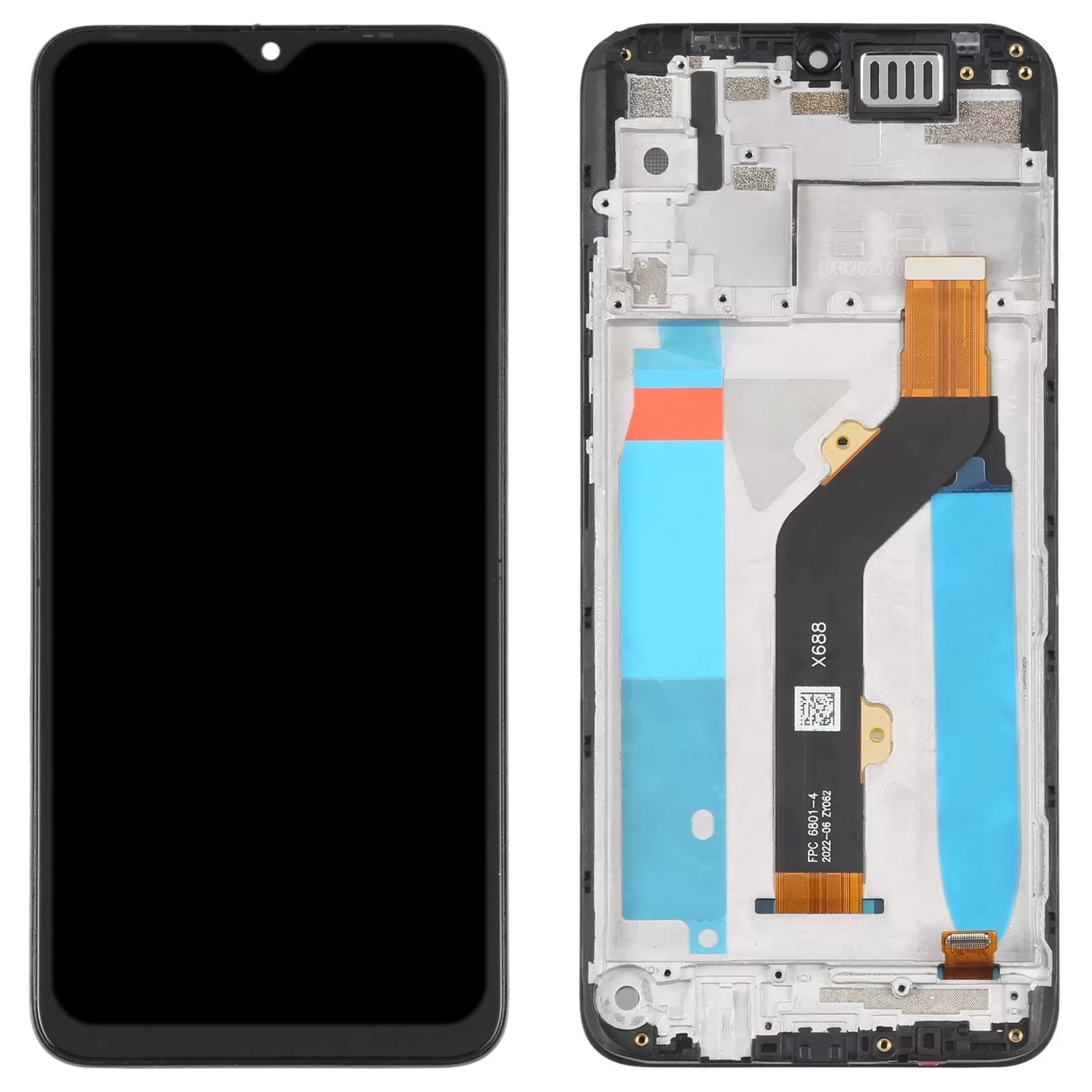 İnfinix Smart 5 Çıtalı Lcd Dokunmatik Ekran