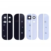 Apple İphone 5S Arka Alt Ust Kamera Lens Kapak Full-Siyah