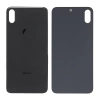Apple İphone Xs Max 6.5 Arka Pil Batarya Kapağı Cam-Lens-Siyah