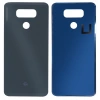 Lg G6 Arka Pil Batarya Kapağı Lens Cam-Açık Mavi