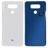 Lg G6 Arka Pil Batarya Kapağı Lens Cam-Beyaz