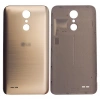 Lg K10 2017 Arka Pil Batarya Kapağı-Gold