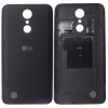 Lg K10 2017 Arka Pil Batarya Kapağı-Siyah