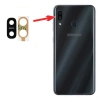 Samsung Galaxy A40-A30-A20-A10 Arka Kamera Lens Camı-Siyah