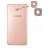 Samsung Galaxy C9 Pro İçin Kamera Lens Kapağı Full-Gold