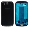 Samsung Galaxy S3 İ9300 İçin Full Kasa Kapak-Siyah