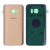 Samsung Galaxy S7 Edge G935 İçin Arka Pil Kapağı Lens-Gold