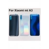 Xiaomi Mi A3 Arka Kapak Pil Kapağı Siyah
