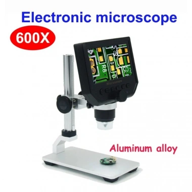 1-600X 3.6mp Dijital Mikroskop 4.3inch Hd Lcd Gostergeli standlı