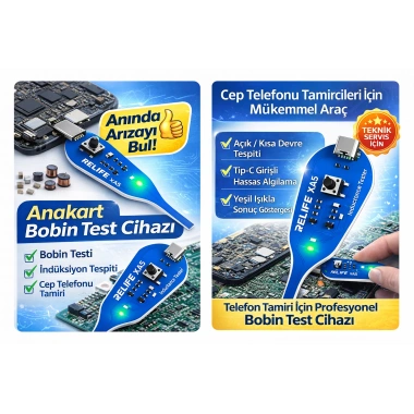 Relife XA5 Tip-C Yüksek Hassasiyetli Elektromanyetik İndüksiyon Test Cihazı