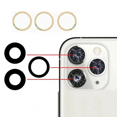 Apple İphone 11 Pro Kamera Cami Lens Komple