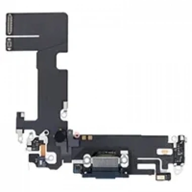 Apple İphone 13 Şarj Soketi Filmi Flex (Siyah)