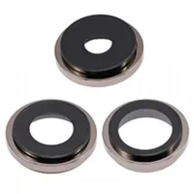 Apple İphone 14 Pro Max Kamera Cami Lens ( Çerçeveli) (Gold)