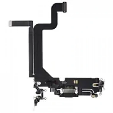 Apple İphone 14 Pro Max Şarj Soketi Filmi Flex (Mor)