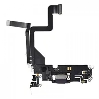 Apple İphone 14 Pro Şarj Soketi Filmi Flex (Mor)