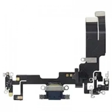 Apple İphone 14 Şarj Soketi Filmi Flex (Siyah)