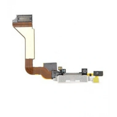 Apple İPhone 4G Şarj Soket Filmli-BEYAZ