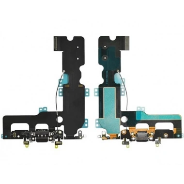 Apple İphone 7 Plus Şarj Soket Mikrofon Filmi-Siyah