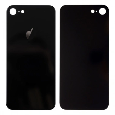 Apple İphone 8 Arka Pil Batarya Kapağı-Siyah