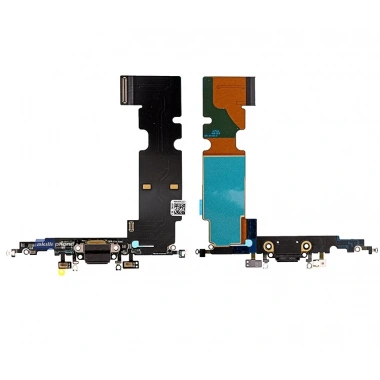 Apple İPhone 8 Plus Şarj Soket Mikrofon Filmi-SİYAH