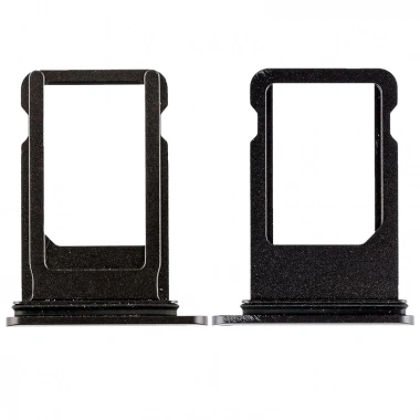 Apple İphone 8 Plus Sim Kart Kapağı Tutucu-SİYAH