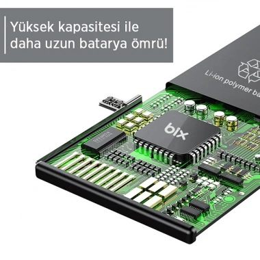 Bix Apple İphone 6S Plus 3325Mah Batarya - Ekstra 575Mah Pil