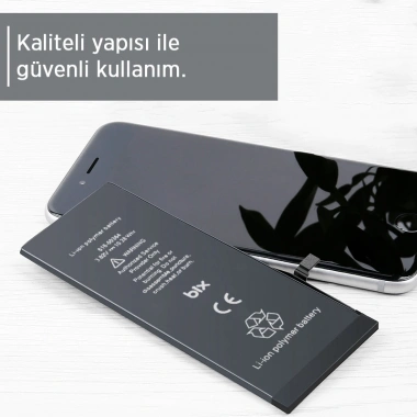 Bix Apple İphone 6S Plus 3325Mah Batarya - Ekstra 575Mah Pil
