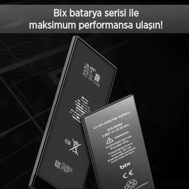 Bix Apple İphone 6S Plus 3325Mah Batarya - Ekstra 575Mah Pil