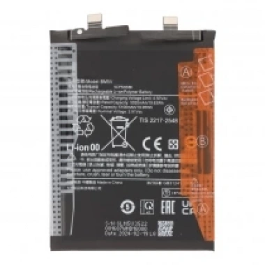 BM5V 5100mAh Battery + Battery Adhesive for Xiaomi Redmi Note 13 Pro 5G/Poco X6 OEM