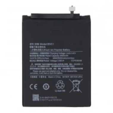 BN51 5000mAh Battery + Battery Adhesive for Xiaomi Redmi 8A/8 OEM without Logo