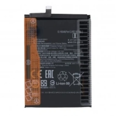 BN53 5020mAh Battery + Battery Adhesive for Xiaomi Redmi Note 9 Pro/Note 10 Pro 4G OEM without Logo