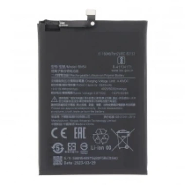BN54 5020mAh Battery + Battery Adhesive for Xiaomi Redmi Note 9/9/9 Prime Ori