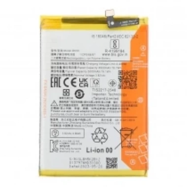 BN5K 5000mAh Battery + Battery Adhesive for Xiaomi Redmi 12C/12 Ori