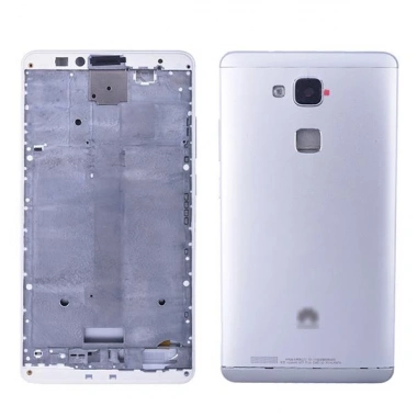 Huawei Ascend Mate 7 Kasa Kapak Full-Gümüş